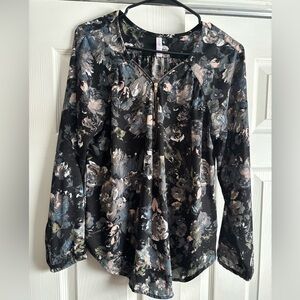 Women’s Long Sleeve Dressy Top